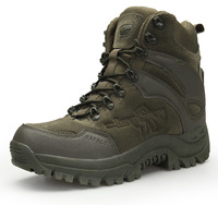 Chaussures de Camouflage Personnalisées en Gros, Chaussures en Cuir pour Hommes, Chaussures de Randonnée, Bottes Tactiques pour Hommes