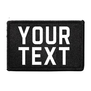 特注織り環境にやさしい刺繍シェニールアイアンオンパッチ衣料品ロゴデザインテキスト付き - Product Image 1