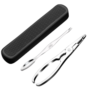 DF1030, juegos de herramientas para mariscos, galletas de cangrejo, juego de cucharas, acero inoxidable, cáscara de cangrejo, herramienta para camarones, abrazadera de langosta, alicates, juego de selección de Clip - Product Image 3