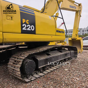 Les excavatrices hydrauliques utilisées par KOMATSU Pc220 ont utilisé l'excavatrice du chat 320 Dx225 Pc220-8 de Changhaï d'excavatrice de KOMATSU à vendre - Product Image 1