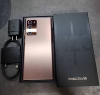 Smartphone Android Note 20 Ultra 5G/LTE SM-N986U1, best-seller, processeur dix cœurs, écran OLED 6,9 pouces 120 Hz, double SIM, étanche, complet