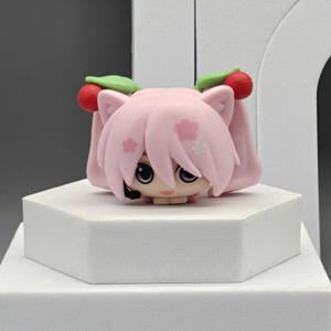 Haute qualité Anime Statue PVC Figure 6 pièces/ensemble japonais tomber Anime Figure filles jouet Mikus Collection Kawaii Figure - Product Image 4