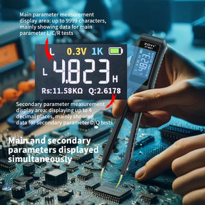 Herramientas <span class=keywords><strong>de</strong></span> multímetro automático inteligente LCR SMD ESR Tester para resistencia capacitancia inductancia continuidad y prueba <span class=keywords><strong>de</strong></span> diodo <span class=keywords><strong>pinzas</strong></span> inteligentes - Product Image 3