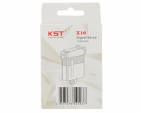 Servomoteur numérique micro à engrenages en plastique KST X10 V2 10,8 kg de couple, alimenté par batterie, pour planeur RC
