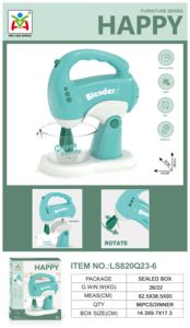 Machine à jus électrique Cafetière Blender Set Simulation Kitchen Role-play Pretend Play Toys with light Music for Girls Kids - Product Image 6