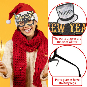 2025 New Arrival Đen Vàng Kính Khung Đảng Trang Trí Tổ Chức Sự Kiện Ảnh Đạo Cụ Cho Năm Mới Lễ Kỷ niệm - Product Image 4