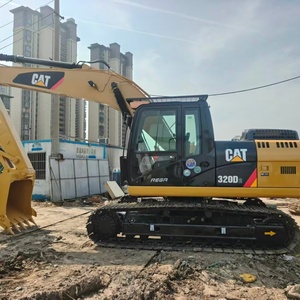 Excavadora de cadenas CAT 320D2 de equipo pesado, excavadoras usadas Caterpillar 320D2, excavadora 320B 320C 320CL en buen estado - Product Image 2