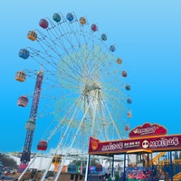 Grande promotion : Grande roue d'attraction extérieure personnalisée avec éclairage LED, certifiée CE, prix usine, à vendre