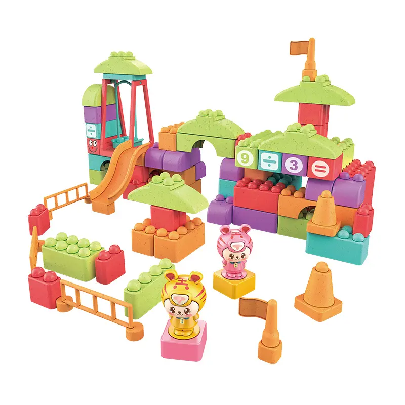 China factory plastic small diy model building blocks educational baby toys set