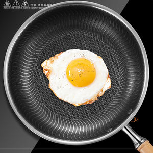 Sartén de acero inoxidable de 28cm, utensilios de cocina, olla de cocina - Product Image 2