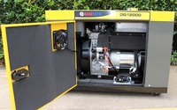 Générateur diesel silencieux Perkinstype 10000 Watt 10kw 10 Kw 10kVA 10 KVA 12.5kVA 12.5kw 12.5 KVA 12 Kw monophasé triphasé 3 phases