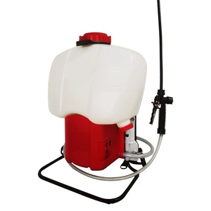 Pulvérisateur à dos manuel à pression 15L (4 gallons) vert pour jardinage domestique et agricole - Product Image 2