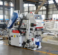 Raboteuse à bois double face haute efficacité avec engrenage central, largeur de travail 430 mm, puissance 7,5 kW pour usage industriel