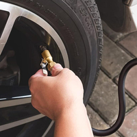 Car Tire Inflator Gauge for Accurate Pressure Measurement and Tire Inflation