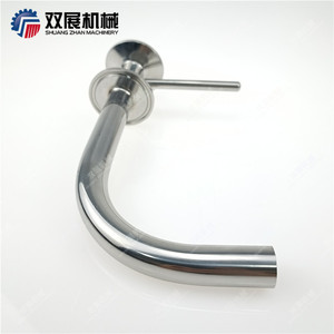 Pipa 3/<span class=keywords><strong>4</strong></span> inci (19mm) x <span class=keywords><strong>1</strong></span>,5 inci Tri Clamp Baja Anti Karat dengan Lengan Putar untuk Rak, Pipa Sampel untuk Fermenter Rumahan - Product Image 5