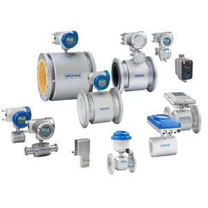 Débitmètre électromagnétique intégré KROHNE OPTIFLUX 2050C en acier au carbone, précision 0,5 %, communication RS485 pour débits conducteurs - Product Image 4