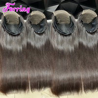 Perruques en cheveux humains sans colle, abordables et de haute qualité, pré-épilées avec baby hair, lisses comme des baguettes, perruques frontales en dentelle HD 13x6 pour femmes