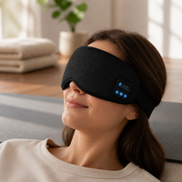 Nouveau Bandeau Sportif Bluetooth avec Écouteurs pour Yoga et Sommeil, Musique pour la Méditation