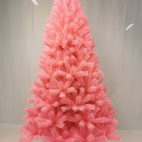 Großhandel 0,6m-3m Dicker PVC-Weihnachtsbaum, Große Grüne Rustikale Weihnachtsbaumdekoration mit Umweltfreundlichem Metallsockel