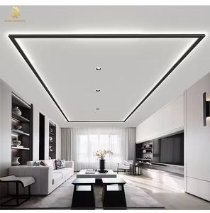 سلالم شخصية ومبتكرة درابزين ضوء ممر ضوء الجو من سبائك الألومنيوم ضوء زخرفة الجدار - Product Image 6