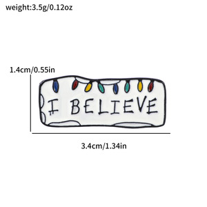 Épingle à broche succulente avec citation de la <span class=keywords><strong>série</strong></span> télévisée d'horreur populaire américaine - Product Image 4