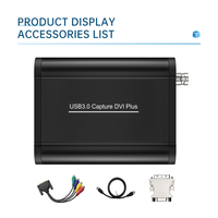 Carte de capture vidéo tout-en-un Unisheen UC3500A haute qualité 1080P 60Hz HDMI SDI VGA CVBS vers USB 3.0