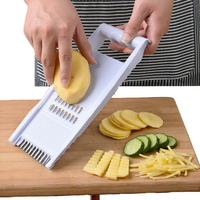 Hachoir à légumes manuel fonctionnel et trancheuse Fashion Home Kitchen Utility Tool