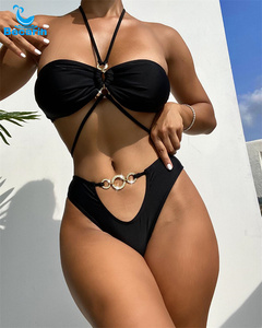 Maillots de bain pour filles, deux pièces, maillot de bain taille haute, petite taille, haute qualité, <span class=keywords><strong>sexy</strong></span>, bikini xxx, photos de maillots de bain pour filles - Product Image 2