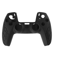 Housse de protection en silicone épaisse antidérapante et anti-poussière pour manette de jeu PS5