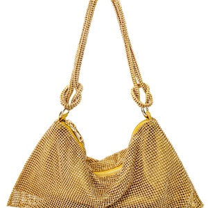 Boshiho Luxury <b>Small</b> Evening Clutch Bag Rhinestone Colorful Diamond Lattice <b>Purse</b> Bling Party Fashionable High Quality Wedding - Product Image 1