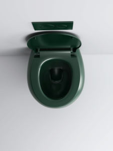 Modern porselen tanpa bingkai flushing dinding <span class=keywords><strong>toilet</strong></span> gantung <span class=keywords><strong>p-trap</strong></span> kamar mandi desain baru warna wc <span class=keywords><strong>pan</strong></span> - Product Image 3