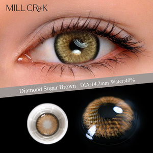 <span class=keywords><strong>Lentes</strong></span> <span class=keywords><strong>de</strong></span> <span class=keywords><strong>Contacto</strong></span> <span class=keywords><strong>de</strong></span> Color para Uso Diario al por Mayor, 5 Pares por Caja para Comodidad Durante Todo el Día, Directo <span class=keywords><strong>de</strong></span> Fábrica, Serie Diamond Suger - Product Image 3