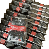 208 Contrôleur de jeu double USB et sans fil BT PC Wired Joystick Compatible