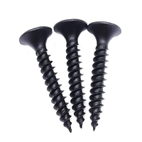 Factory Supply C1022A Drywall Screw Coarse Thread Black Phosphate Steel Fastener Gypsum Board Durable Tapping Screw