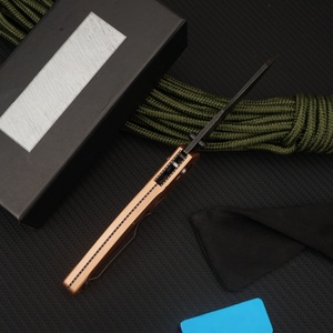 Couteau de survie et d'entraînement pliant Tredknix BM940 avec lame classique et manche en aluminium aéronautique S30V, vente en gros - Product Image 5
