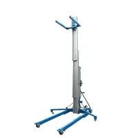 Manual Portable Duct Scaffolding Building Lifter