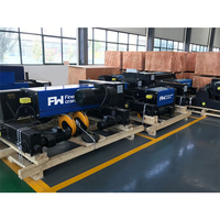 Palans de levage européens pour la construction, palans à câble en acier 2t 4t pour ligne de production
