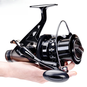 Carrete de Trolling KT7000/8000 2025 de Doble Freno Delantero y Trasero para Mano Derecha, para Pesca de Carpa a Lance Largo, Pesca con Mosca en Arroyos y Ríos, Tamaño 6000-8000 - Product Image 3