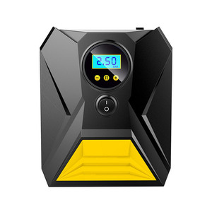 Inflador de neumáticos eléctrico portátil de 12V con pantalla LCD, bomba de aire portátil para neumáticos de coche - Product Image 5