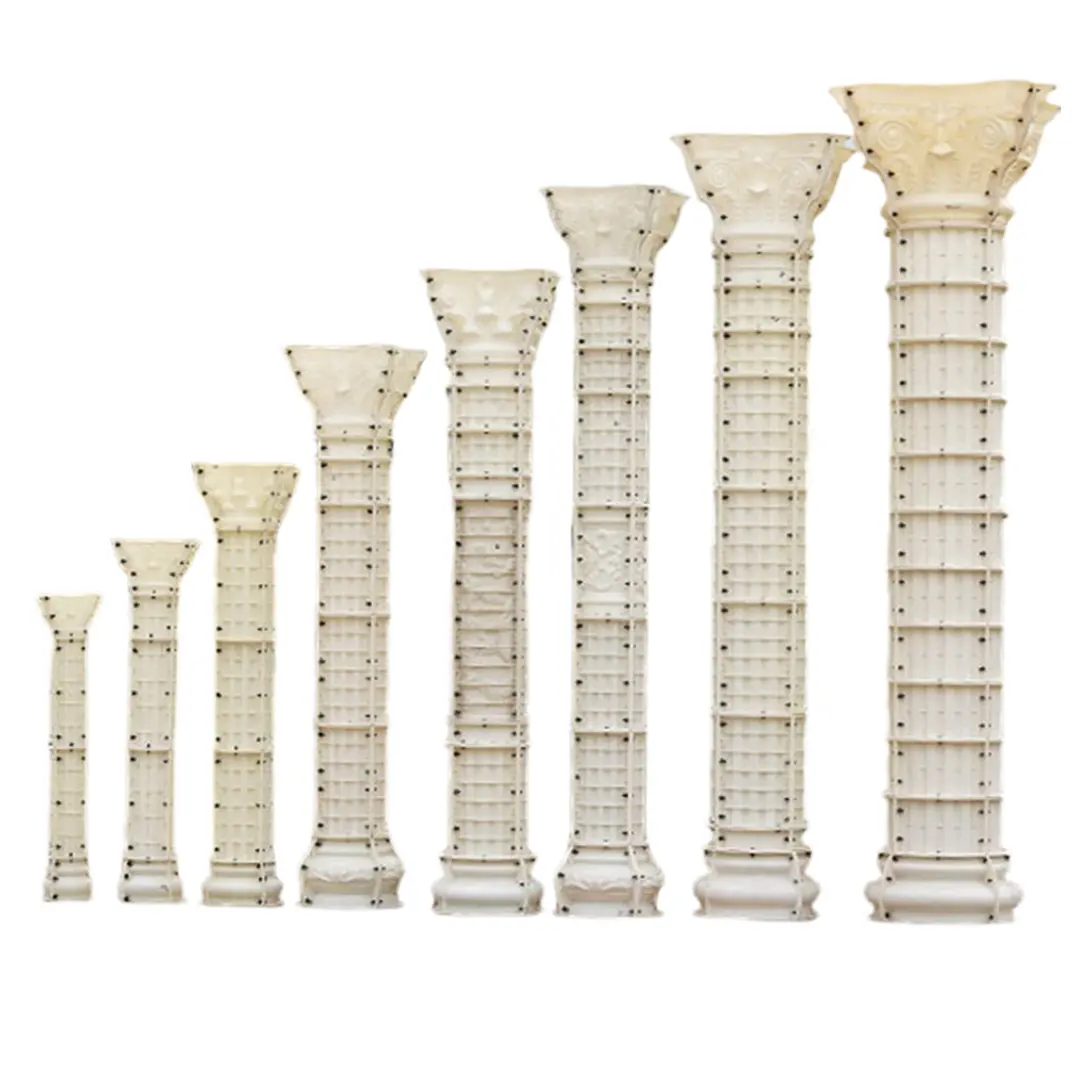 Moldes de columna de Pilar romano redondo de alta gama, en venta