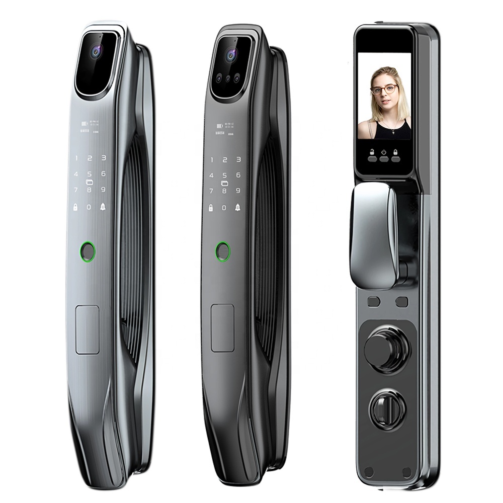 Zonzon Real-time Video Usmartgo APP Security Fingerprint Intellect Lock Smart Door Lock with Camera · image 2