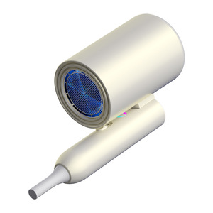 Secador de Pelo Plegable de 2000W Color Caqui Iónico Compacto con Protección Contra el Calor para Uso en Casa, Viajes y Salón - Product Image 4