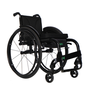 <span class=keywords><strong>Fauteuil</strong></span> <span class=keywords><strong>roulant</strong></span> de sport de <span class=keywords><strong>tennis</strong></span> manuel en aluminium JBH S005, léger - Product Image 5
