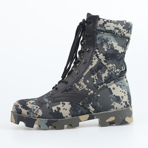 Botas Panamá de Lona con Camuflaje Digital Verde Desierto TSB910, Impermeables, para Exteriores, Todas las Temporadas - Product Image 4
