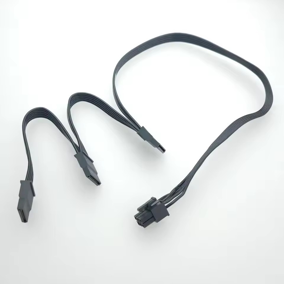 8 Pinli Anakart GPU 2-Port 8p 6+2 Pinli 3 SATA IDE Güç Soketi PSU
