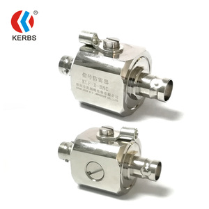 อุปกรณ์ป้องกันไฟกระชาก Kerbs Bnc 10kA 10MHz อลูมิเนียมอัลลอยด์ สำหรับสายส่งสัญญาณวิดีโอ - Product Image 2