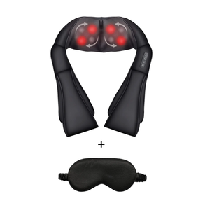 Masajeador de Cuello y Hombros en Oferta, Set de Regalo para Casa, Viajes y Auto, con Calor, Vibración, Amasamiento, Relajación Muscular, con Antifaz para Dormir - Product Image 6