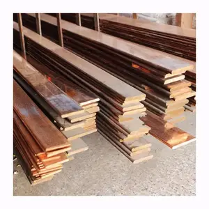 High Quality All Types Bar Copper Flat Bar Rods for Industrial Use C11000 C12000 Copper Bus Bar