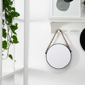 Hogar náutica decorativos ronda <span class=keywords><strong>espejo</strong></span> de pared <span class=keywords><strong>con</strong></span> <span class=keywords><strong>cuerda</strong></span> para colgar de la pared arte de la decoración - Product Image 3