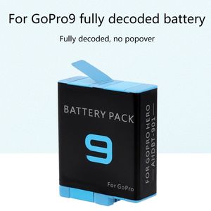 Chargeur de batterie HOSHI pour GoPro original, <span class=keywords><strong>Hero</strong></span> <span class=keywords><strong>9</strong></span>, batterie noire, 1800mAh, accessoires - Product Image 4